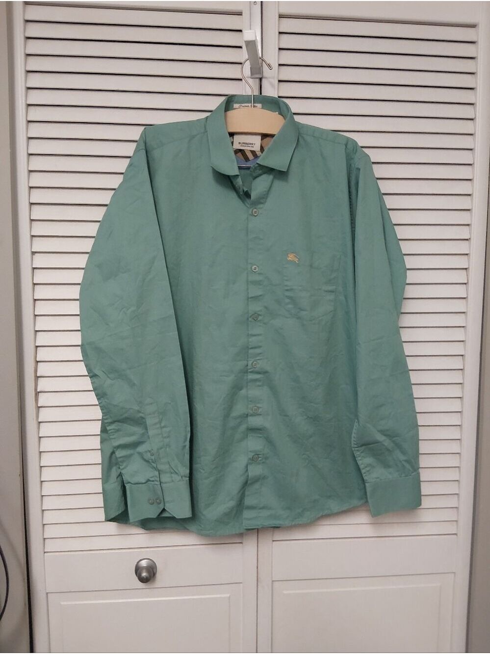 Burberry Men's Cotton Button-Up Shirt